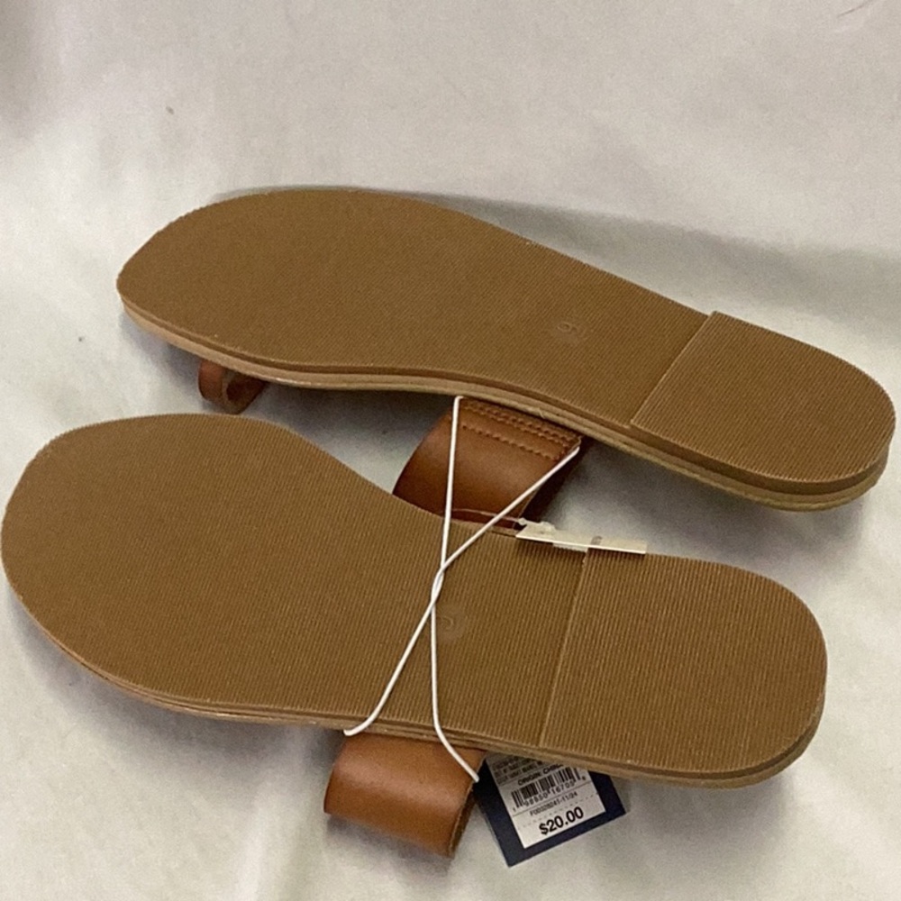 Women's Juno Toe Ring Flat Sandals - Universal Thread - Cognac - new - Picture 7 of 7